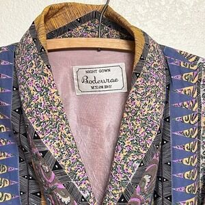 Gorgeous Bodeurae‎ Kimono Style Patchwork Robe Wearable Art Boho Streetwear